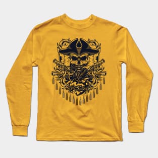 Pirate captain Long Sleeve T-Shirt